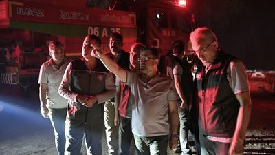 İbrahim Yumaklı 'Orman Kahramanları'nı ziyaret etti