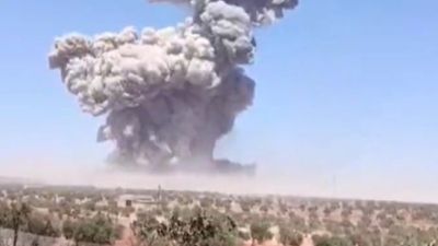 Suriye'de mühimmat deposu patladı: 5 ölü