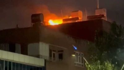 Batman'da mangal ateşi tüp patlamasına neden oldu