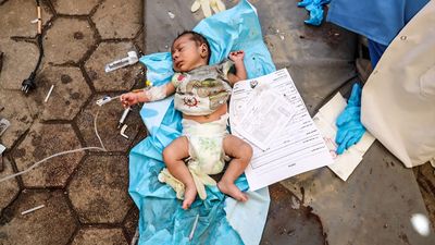 Gazze'de son 24 saatte 57 kişi öldürülürken toplam can kaybı 60 bine dayandı