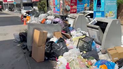 İstanbul'da CHP belediyeciliği: Beşiktaş'ta çöp dağları görüntülendi