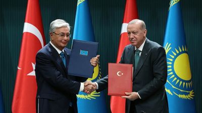 Kasım Cömert Tokayev, Cumhurbaşkanı Erdoğan'a teşekkür mesajı gönderdi