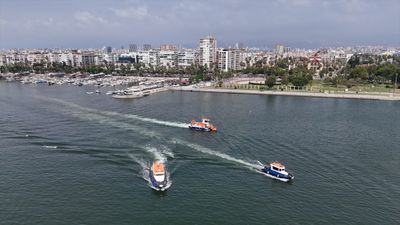 Mersin'de denizi kirleten 91 gemiye yaklaşık 300 milyon lira ceza kesildi