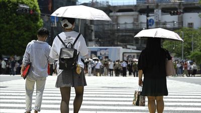 Japonya'da sıcaklar rekor kırdı
