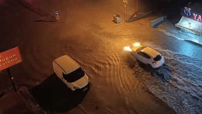 Ankara'da sağanak yağış