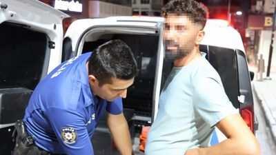Aksaray'da alkollü yakalanan şahıs: Cips jelibon almaya çıktım