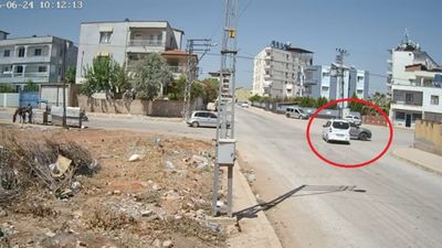Hatay'da sabırsız sürücü başına iş açtı
