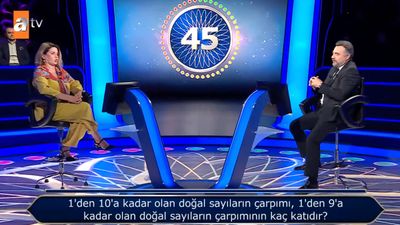 Kim Milyoner Olmak İster'de ODTÜ Matematik Mezunu yarışmacının şaşırtan anları