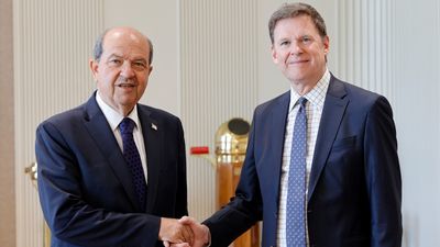 KKTC Cumhurbaşkanı Tatar: Kıbrıs'ta iki devletli çözüm konusunda ısrarcıyız