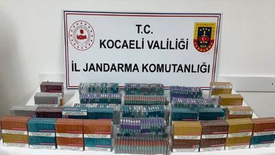 Gebze'de elektronik sigara ele geçirildi