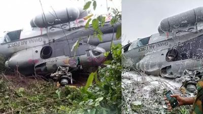 Gana'da askeri helikopter düştü: İki bakan hayatını kaybetti