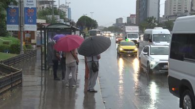 İstanbul'da sağanak etkili oldu