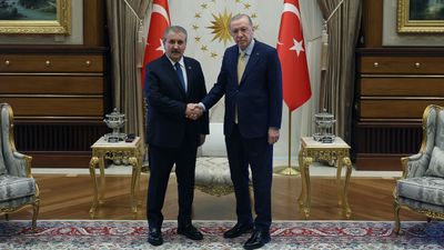 Cumhurbaşkanı Erdoğan, Mustafa Destici'yi kabul etti