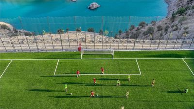 Şırnaklı gençler, FIFA standartlarına uygun sahaya kavuştu