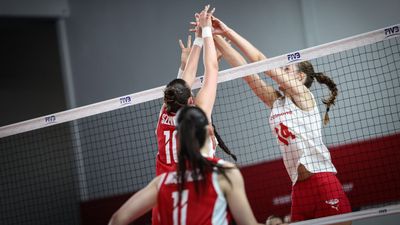 21 Yaş Altı Kadın Milli Voleybol Takımı, Polonya'ya kaybetti