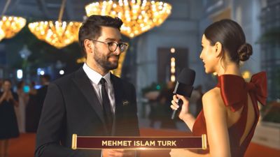 Mehmet İslam Türk, BIAF 2025’te yapay zeka destekli canlı röportajla tarihe geçti