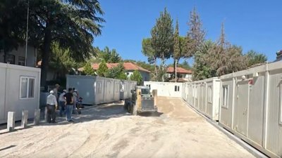 Ali Yerlikaya'da deprem bölgesine ilişkin açıklama: 10 konteynerin kurulumu tamamlandı