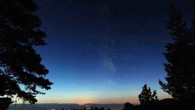 Sakarya semalarında eşsiz görüntü