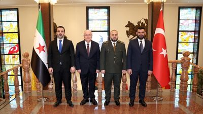 Yaşar Güler, Suriyeli bakanlar ile görüştü