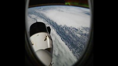 NASA'da görev yapan astronot paylaştı: Uzaydan büyüleyici gün doğumu