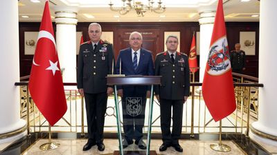 Genelkurmay Başkanlığı'nda devir teslim töreni