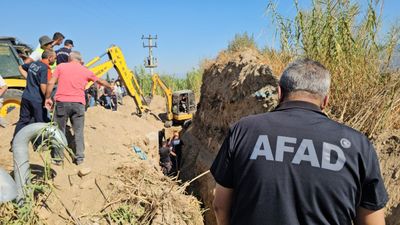 Aydın'da babasına yardıma gelen oğul, göçük altında kaldı: Anne feryat etti
