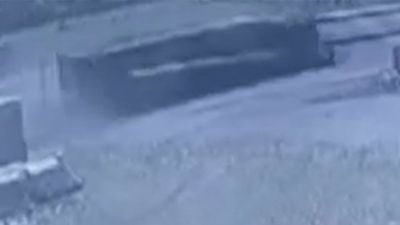 Şırnak'ta itfaiye aracının devrildiği kaza kameraya yansıdı