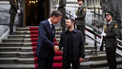 Vladimir Zelensky, NATO Genel Sekreteri Rutte ile bir araya geldi