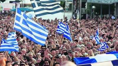 Yunanistan'da nüfus yaşlanıyor