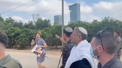 İsrailli Bakan Ben Gvir, protesto edildi: Sen bir suçlusun, teröristsin