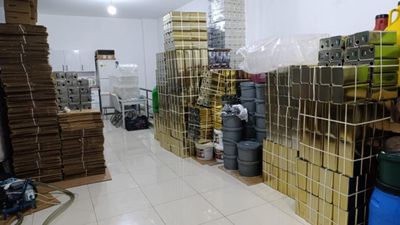 Balıkesir'de 15 bin 365 litre sahte zeytinyağı ele geçirildi