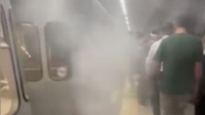 İstanbul'da metronun fren balatlarında yangın çıktı