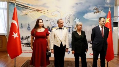 Çin'deki Zafer Bayramı resepsiyonunda Kurtuluş Savaşı kahramanları anıldı