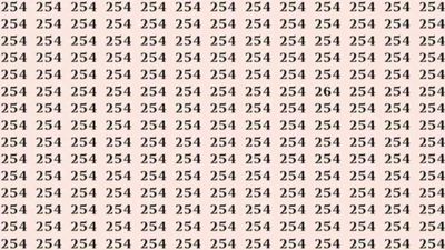 Farklı sayı nerede? İnsanların %90'ı resimdeki farklı sayıyı bulamıyor...