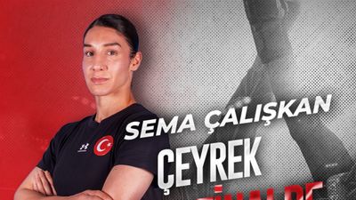 Milli boksör Sema Çalışkan, çeyrek finale çıktı