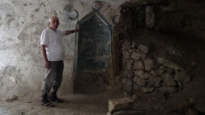 Kayseri'de 800 yıllık üstü cami, altı kilise oyma yapı