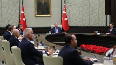 Cumhurbaşkanlığı Kabinesi Beştepe'de toplandı