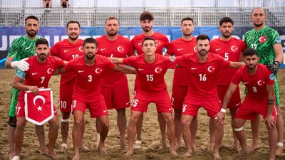 Plaj Futbolu Milli Takımı, Estonya'ya mağlup oldu
