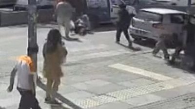 Ankara'da kadını darbeden sürücü ile arkadaşı gözaltına alındı