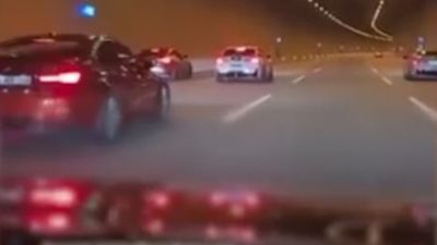 TEM’de konvoy ve yarış yapan 12 sürücüye ceza