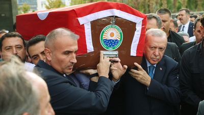 Cumhurbaşkanı Erdoğan, Başdanışmanı Hamdi Kılıç'ın cenazesine katıldı