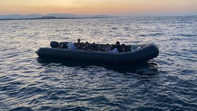 Aydın’da denizde 20 kaçak göçmen kurtarıldı