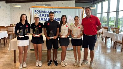 Sude Bay ve Selen Sedar, Romanya'da birinci oldu