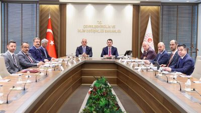 Murat Kurum ile Mehmet Nuri Ersoy bir araya geldi