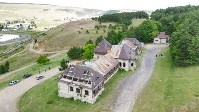 Kars'ta tarihi Katerina Köşkü, turizme kazandırılmayı bekliyor