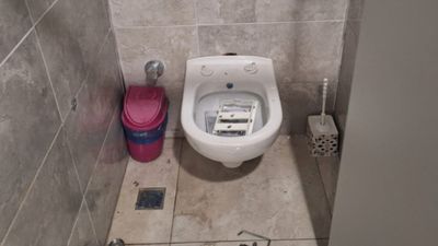 Türkiye Kupası maçında elenince stadın tuvaletlerini kırdılar