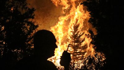 Antalya'da orman yangını