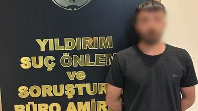 Bursa'da uyuşturucu tacirine tuvalette suçüstü