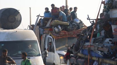 İsrail'in kara saldırıları Gazze halkını zor şartlarda göç etmeye zorluyor