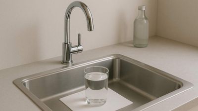 Evden çıkmadan önce lavaboya 1 bardak bırakın: İşte nedeni